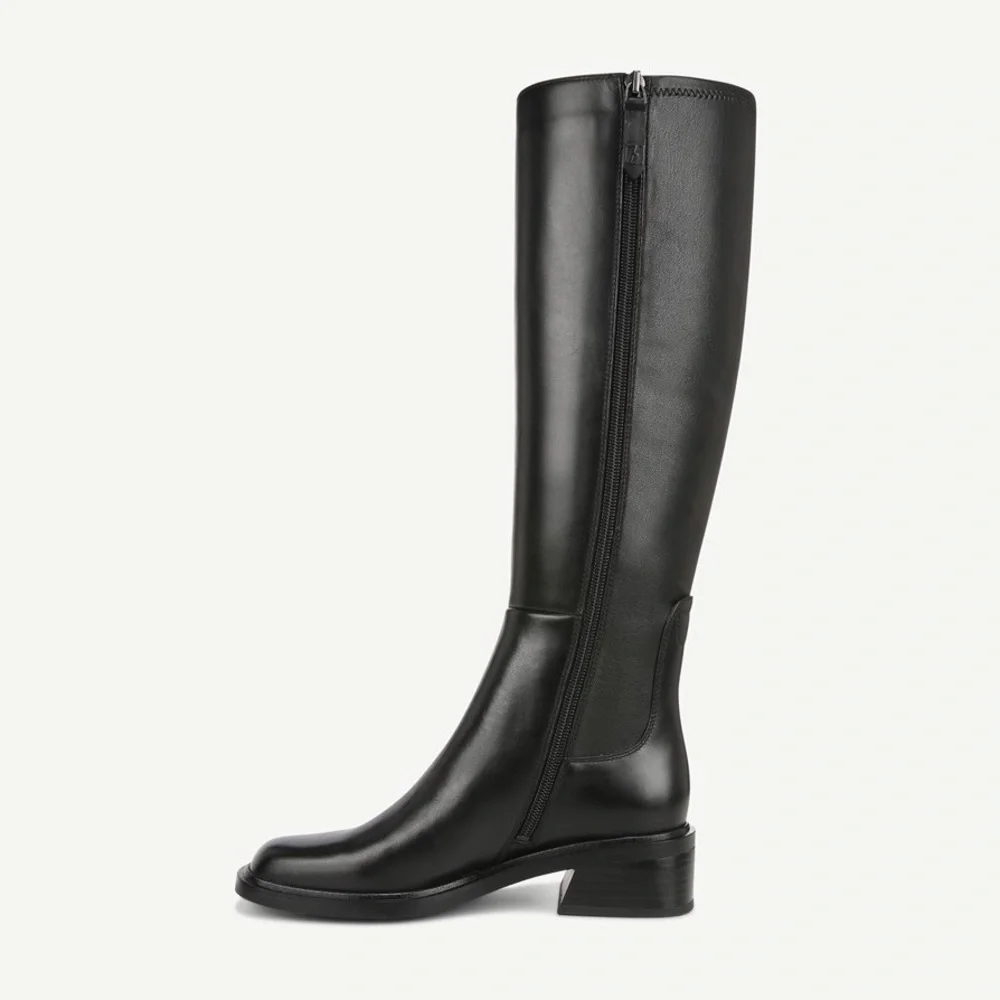 Franco Sarto Giselle Leather Riding Boots - Picture 3 of 7
